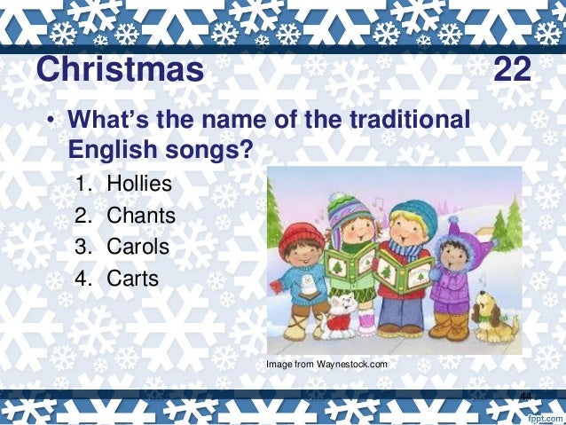 Christmas trivia 2017