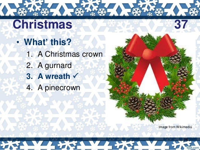 Christmas trivia 2017