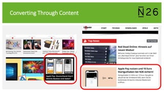 Converting Through Content
 