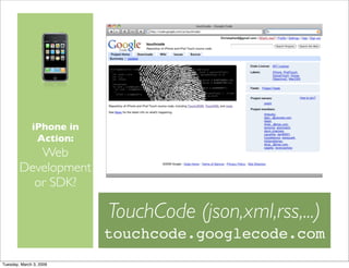 Web or SDK Development