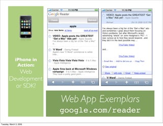 Web or SDK Development
