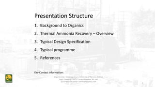AMMONIA RECOVERY FROM WASTEWATER – TECHNOLOGY AND USES | PDF