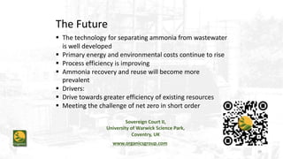 AMMONIA RECOVERY FROM WASTEWATER – TECHNOLOGY AND USES | PDF