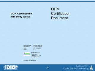 CDISC Certification V1 | PPT