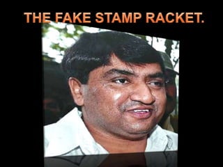 THE FAKE STAMP RACKET.