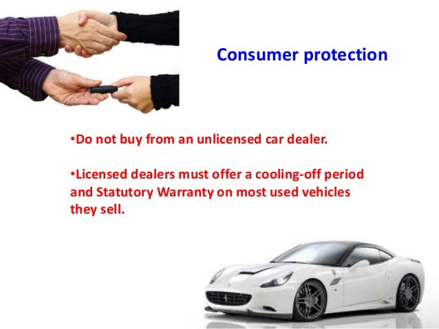 Car Dealers Statutory Warranty Car Dealers Statutory Warranty