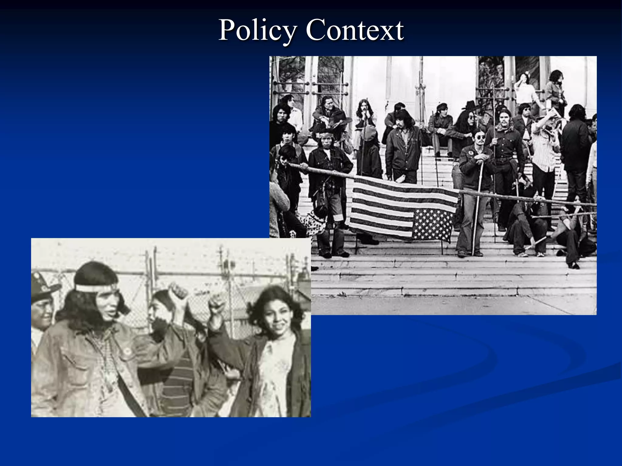 Policy Context
 