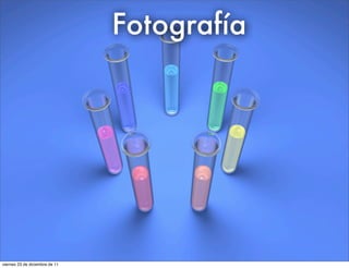 Fotografía
viernes 23 de diciembre de 11
 