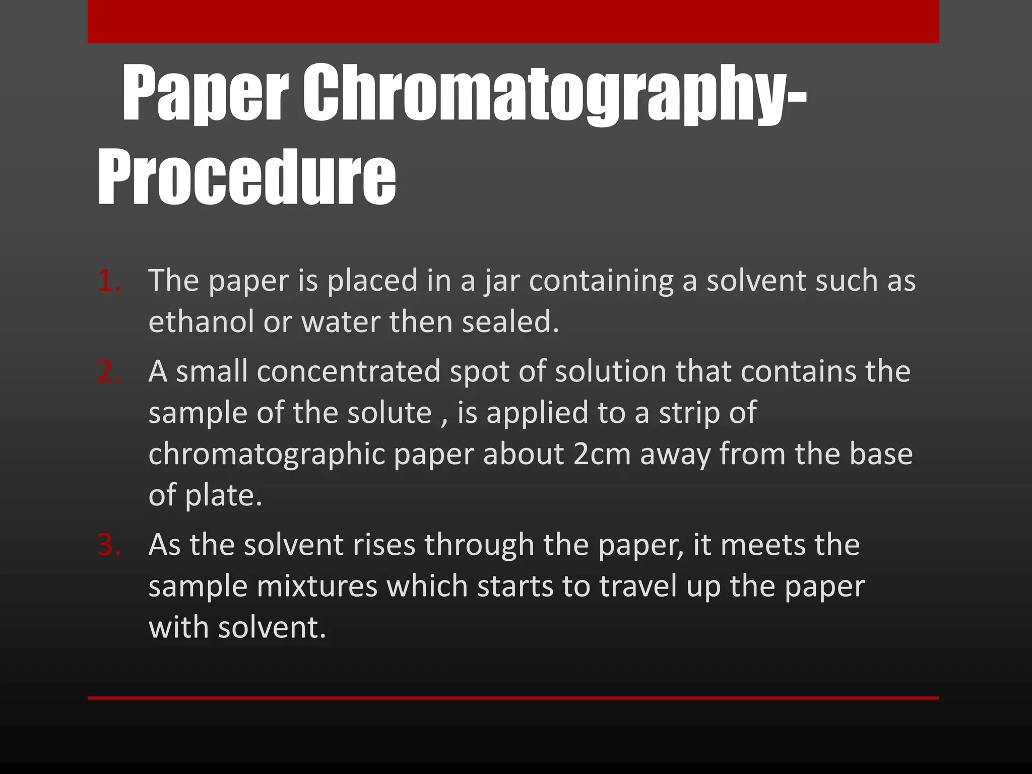 Chromatography | PPT