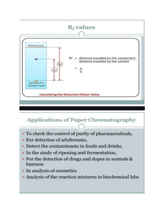 Chromatography its Types & Applications. | PDF