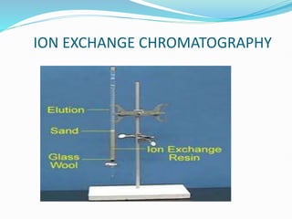 ION EXCHANGE CHROMATOGRAPHY
 