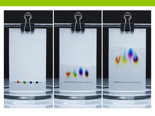 Test Separation Chromatography is technique for separation, purification and testing of ...