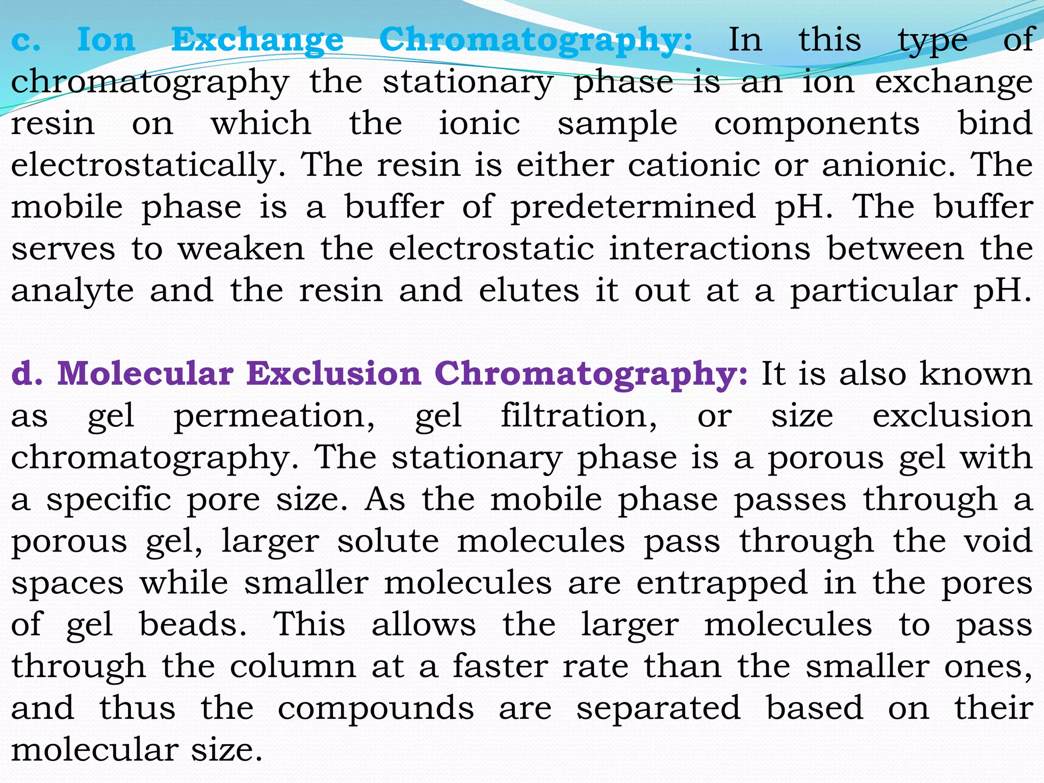 Chromatography Part-I | PPTX