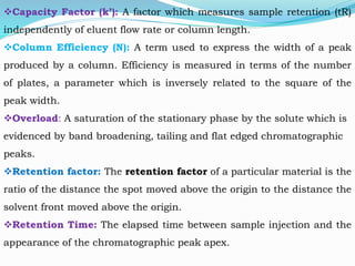 Chromatography Part-I | PPTX