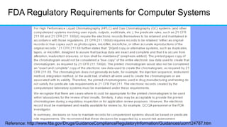 Data Integrity II - Chromatography data system (CDS) in Pharma | PDF