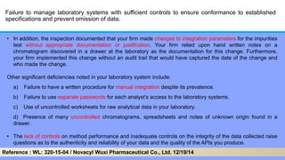 Data Integrity II - Chromatography data system (CDS) in Pharma | PDF