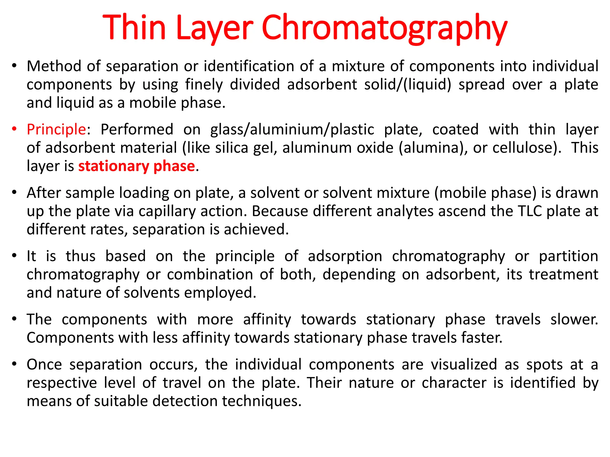 Chromatography- principle, types , applications,advantages and ...