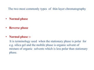 THIN LAYER CHROMATOGRAPHY ppt.pptx