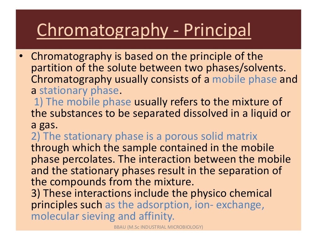Chromatography presentation