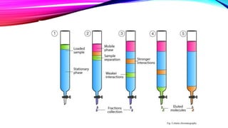 Fig: Column chromatography
 