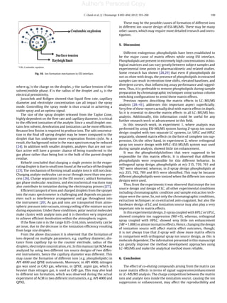 Design of Ion Source & Matrix Effects in LC-MS | PDF | Chemistry | Science