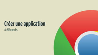 Créeruneapplication
4éléments
 
