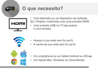 extensão google cast para android