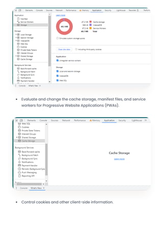 Chrome Developer Tools - Pro Tips & Tricks | PDF