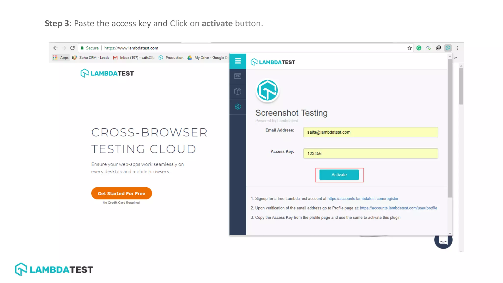 Easy Cross Browser Testing with LambdaTest Screenshots Chrome Extension ...