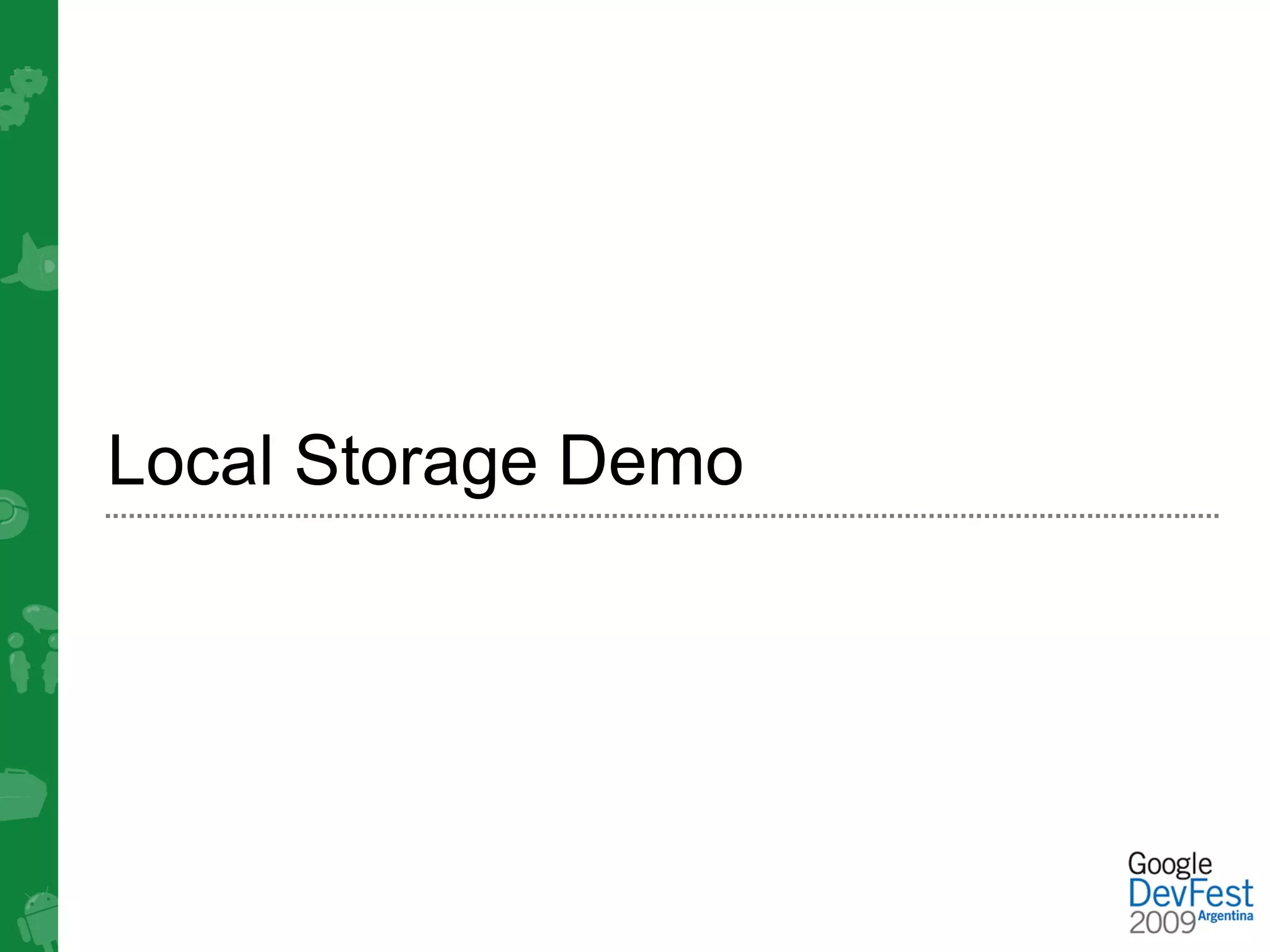 Local Storage Demo
 
