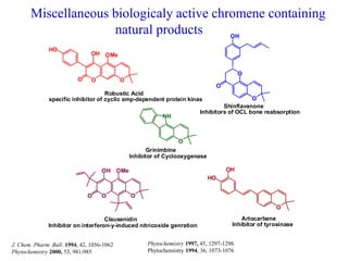 Chromene: Synthesis and Medicinal properties | PPT