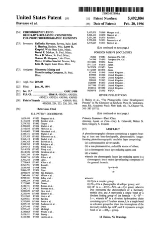 Chromogenic leuco redox dye-releasing compounds for photothermographic elements us5492804