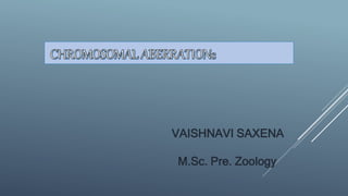 VAISHNAVI SAXENA
M.Sc. Pre. Zoology
 