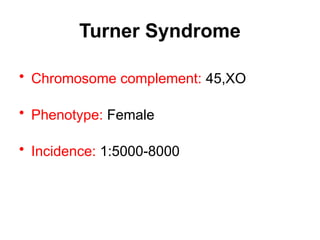 Chromosomal anomalies And congenital defects | PPTX