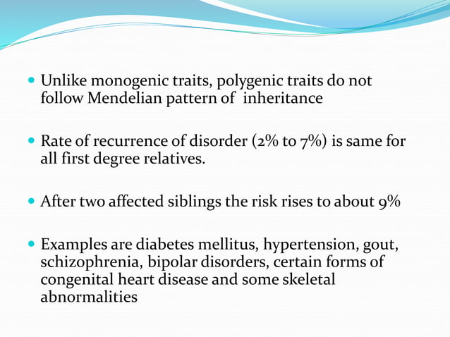 chromosomal disorders and its type and sign symptoms | PPT