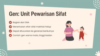 Pengantar Kromosom, DNA, Gen, dan Bioteknologi dalam Pewarisan Sifat | PDF