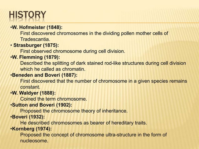Chromosome structure and packaging of dna | PPTX | Biological Sciences ...