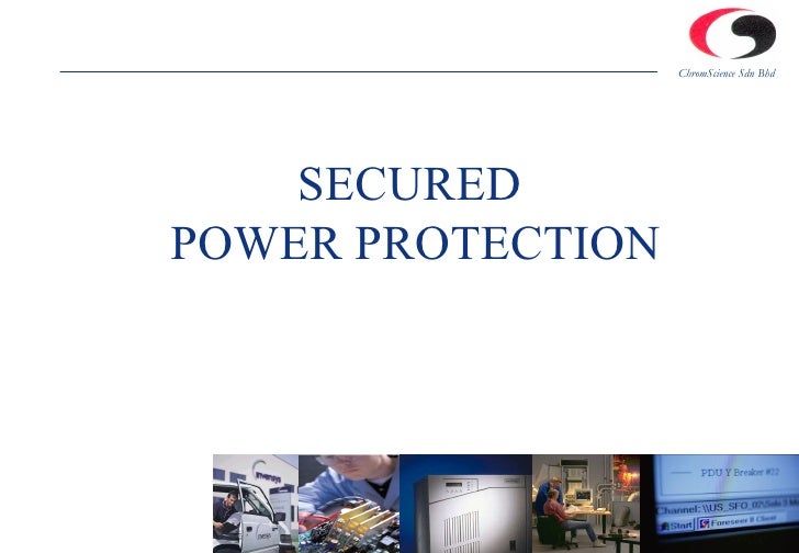 UPS (Uninterrupted Power Supply) Power Protection Solution