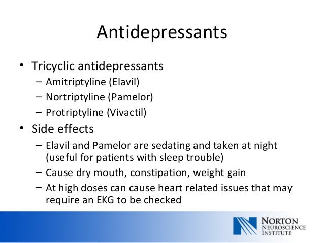 Amitriptyline Weight Gain Side Effects