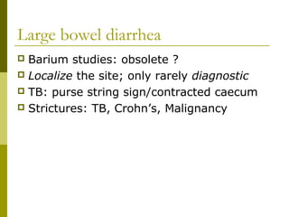 Chronic diarrhea | PPT