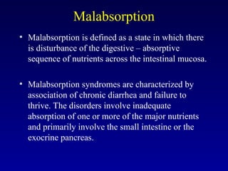 Picture Idea: N Chronic Diarrhoea And Malabsorption Ppt