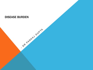 DISEASE BURDEN
 