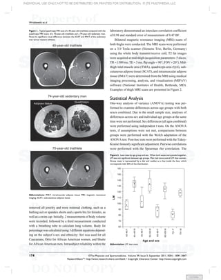 Wroblewski et al


Figure 1. Typical quadriceps MRI scan of a 40-year-old triathlete compared with the   laboratory demons...