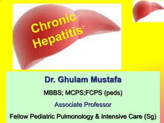 Dr. Ghulam Mustafa
MBBS; MCPS;FCPS (peds)
Associate Professor
Fellow Pediatric Pulmonology & Intensive Care (Sg)
 