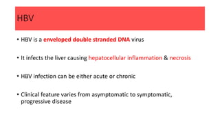 Chronic hepatitis b | PPTX
