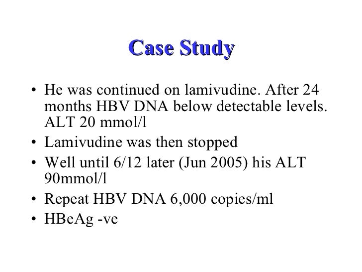Hepatitis case study examples image