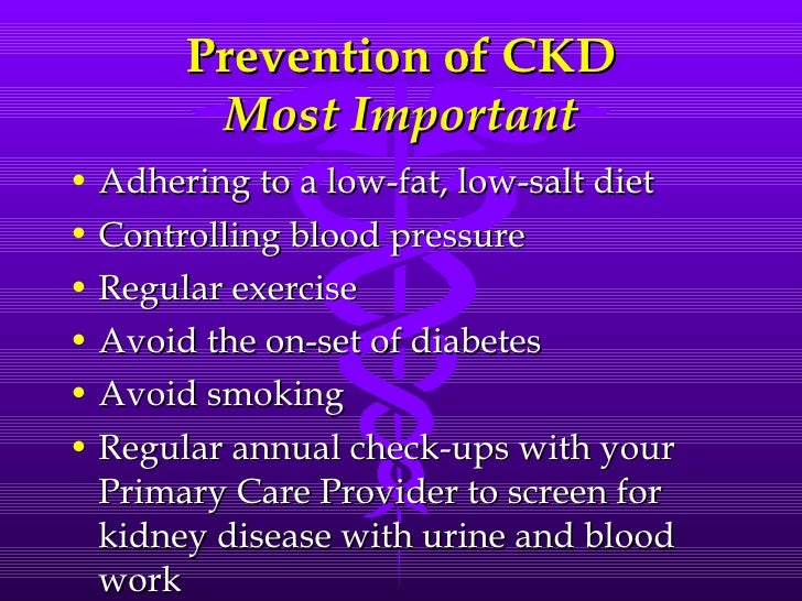 Chronic Kidney Disease What You Need to Know