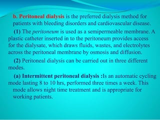 Peritoneal Bleed Chronickidneydisease | PPTX