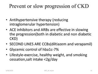 Chronic kidney disease(ckd)