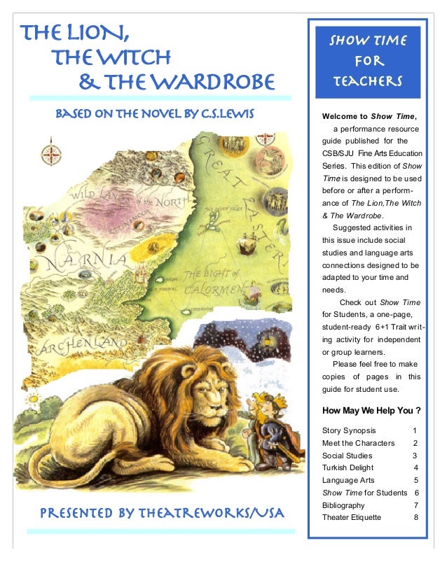 Chronicles Of Narnia Study Guide